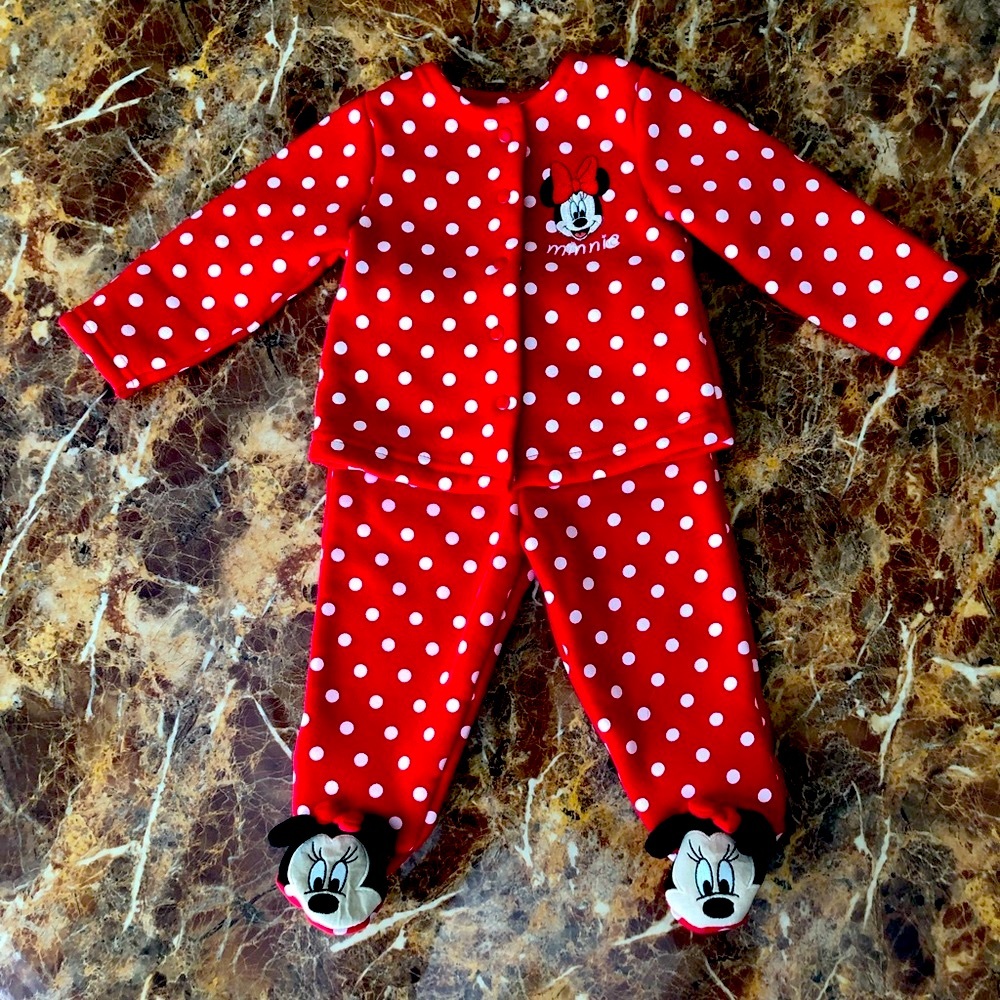 Minnie Mouse (Footed) Jogging Suit (Disney)